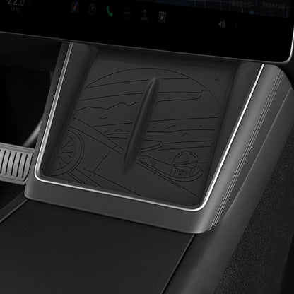 Starry Sky Silicone Charger Pad for Tesla Model Y 2025