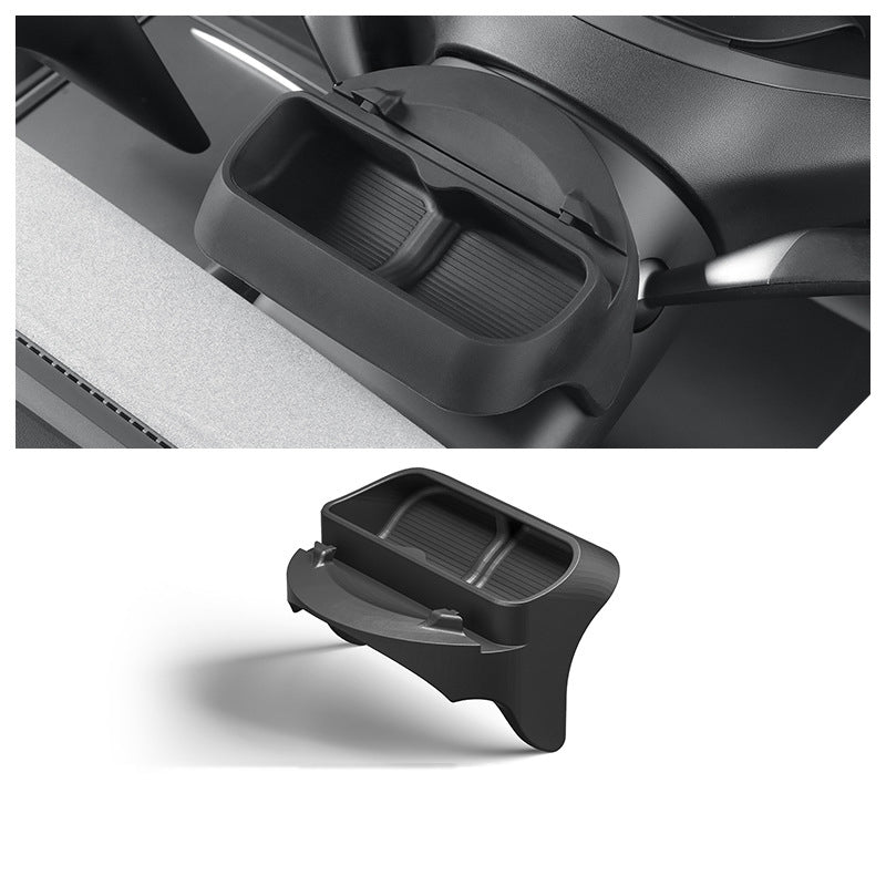 Silicone Steering Wheel Glasses Case for Tesla Model Y 2023