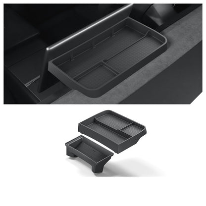 Silicone Dashboard Storage Box for Tesla Model Y 2025