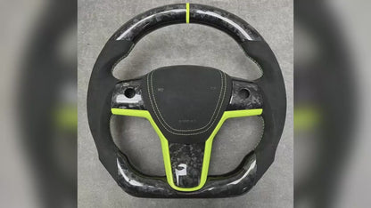Carbon Fiber Steering Wheel for Tesla Model 3/Y
